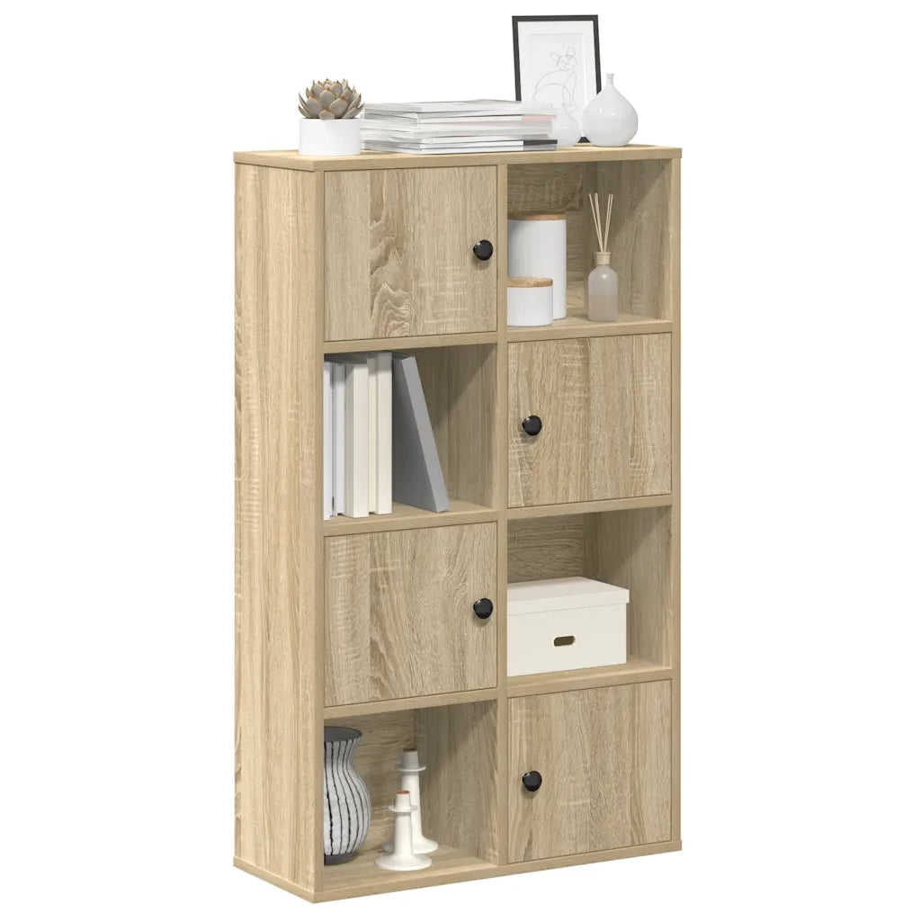 Libreria Rovere Sonoma 60x24x101,5 cm in Legno Multistrato 860393