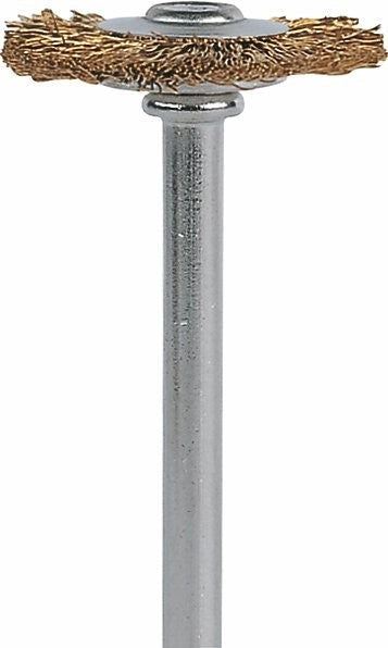 Coppia di spazzole in ottone dremel 535 19mm - 26150535JA