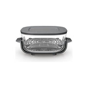 Ninja CRISPi contenitore in vetro 3,8 L con coperchio, resistente al calore, senza BPA, lavabile in lavastoviglie, compatibile FN101