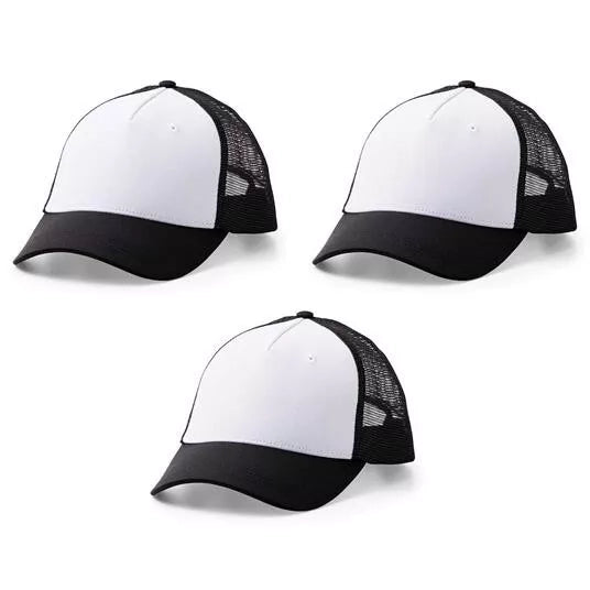 Cricut. 3 Cappellini trucker per Infusible Ink da personalizzare