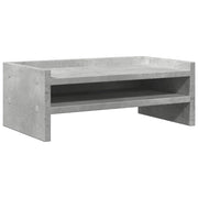 Supporto per monitor mobile da scrivania 42 x 24 x 16 cm legno ingegnerizzato grigio 02_0044866