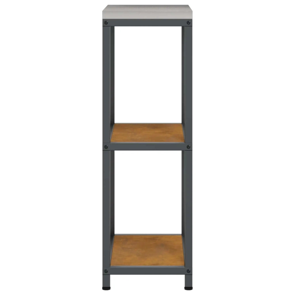 Stoccaggio in cucina Ruggine 30 x 50 x 92 cm Acciaio 874981