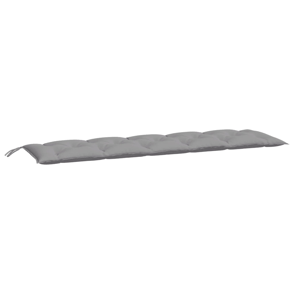 Cuscino per Panca Grigio 180x50x7 cm in Tessuto Oxford 314969