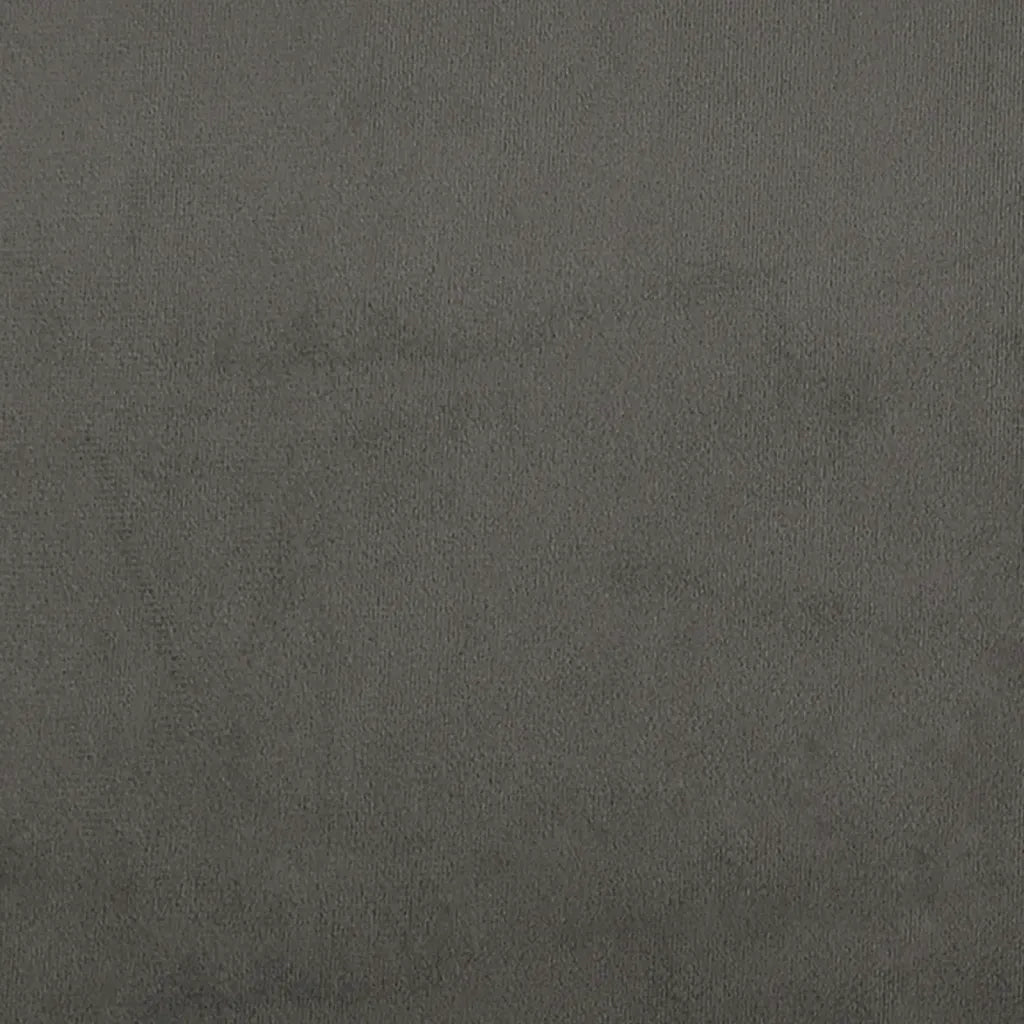 Testiera ad Orecchio GrigioScuro 163x16x118/128cm in Velluto 3119971