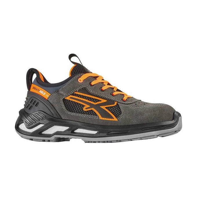 U-power RS20016 Red 360 Ryder Scarpe Antinfortunistiche Basse S1P SRC ESD Puntale Alluminio Antiperforazione colore Grigio