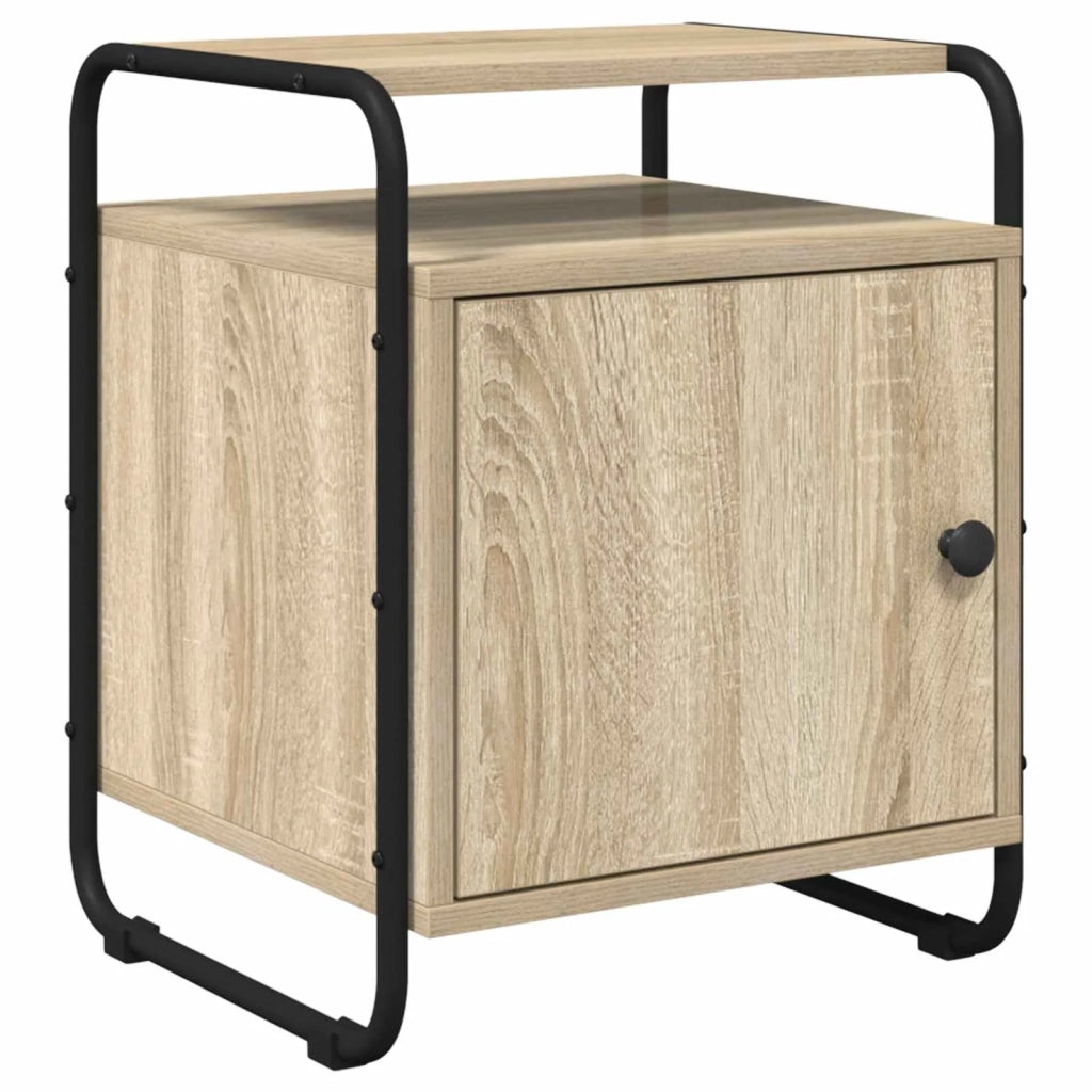 Armadio da Notte 2 pz Rovere Sonoma Legno ingegnerizzato 8007614