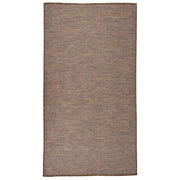 Tappeto da Esterni a Tessitura Piatta 80x150 cm Marrone cod mxl 65043