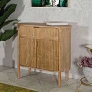 Madia Falomo, Credenza un Cassetto, 81x46x82h cm Marrone Ciliegio