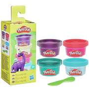 Play Doh mini color pack 4 vasetti assortimento 1,Hasbro Eta 3+