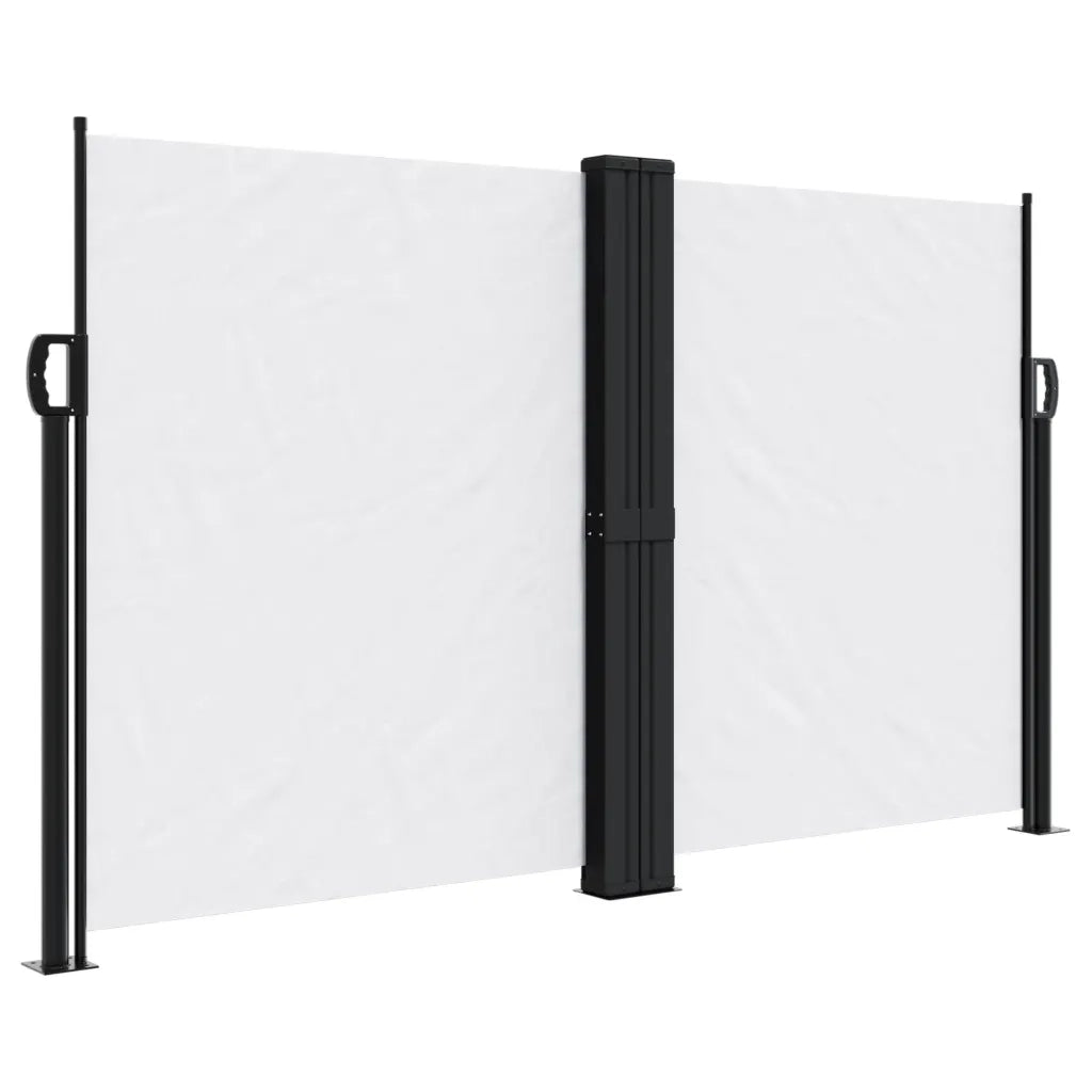 Tenda da Sole | Tenda laterale Retrattile Bianca 140x1200 cm