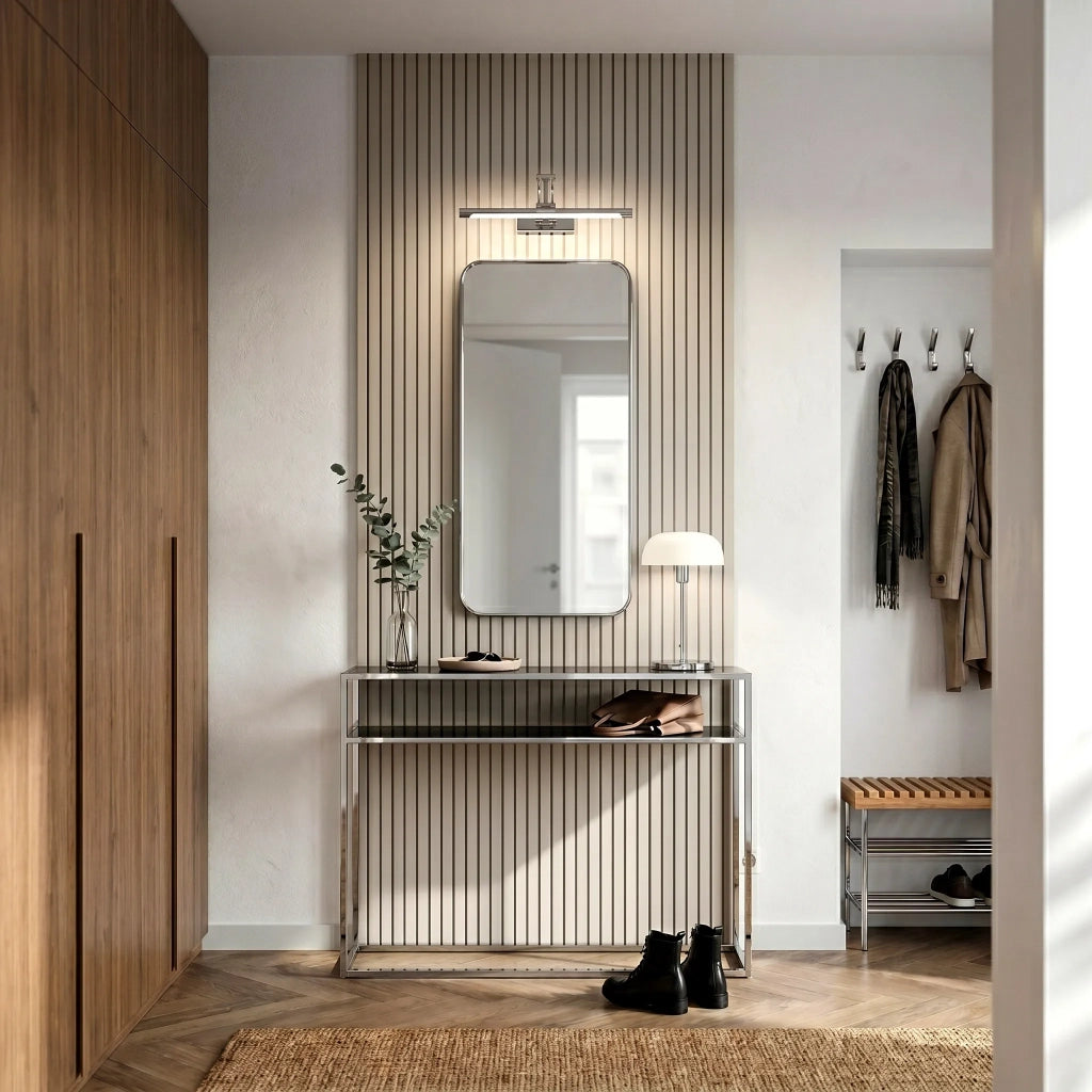 Applique Da Bagno Led Swe016-1w 42cm Chrome