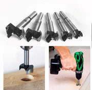 Set 5 Frese Legno Per Scanalare Rifilare Scanalature Fresatrice Gambo Da 6 a 8 -80257