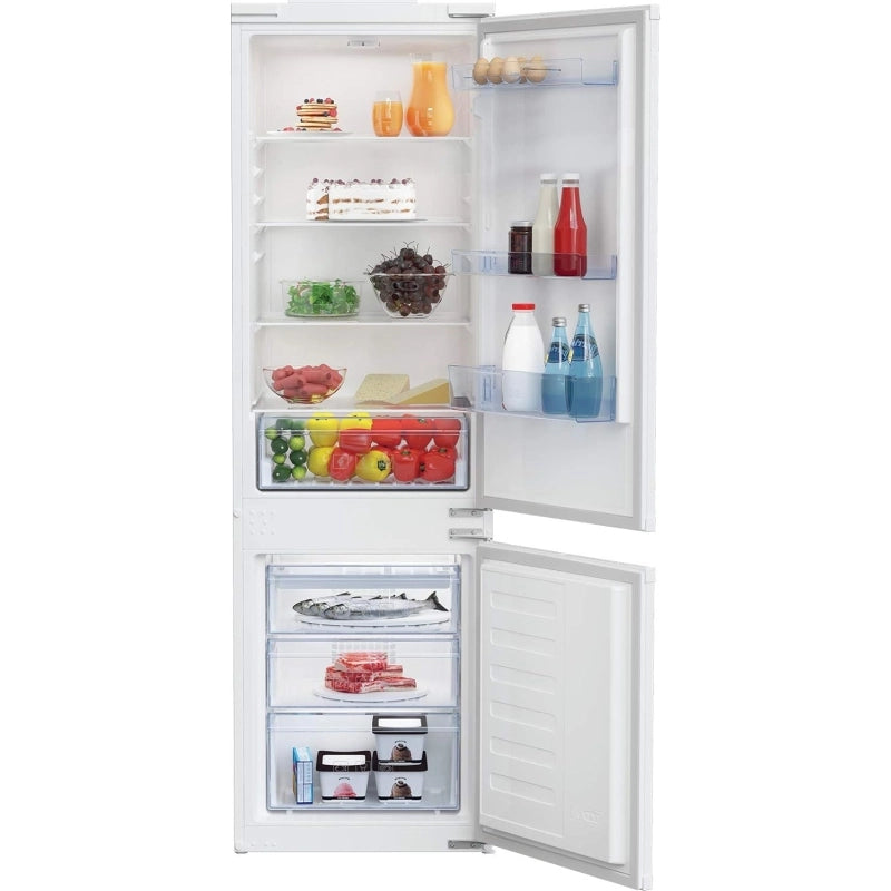 BEKO BCSA285K4SN FRIGORIFERO COMBINATO DA INCASSO STATICO 271 LT CLASSE E (DX)
