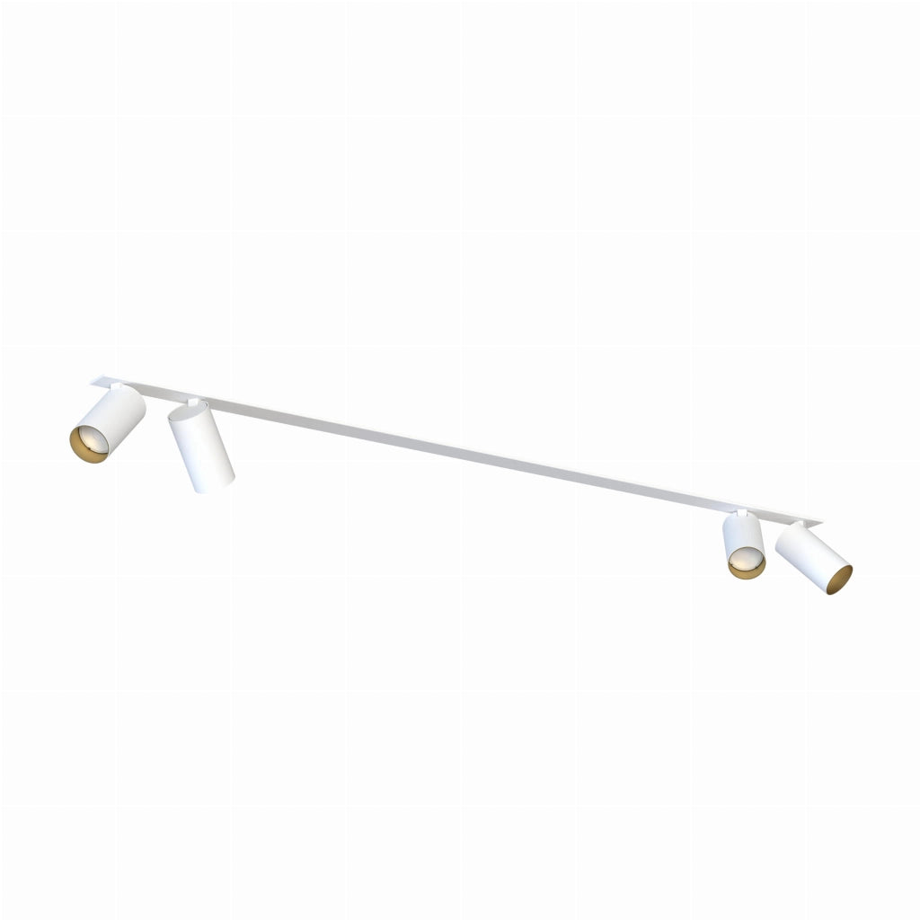 Lampada incasso soffitto Nowodvorski Mono 7686 4xGU10 bianco/oro