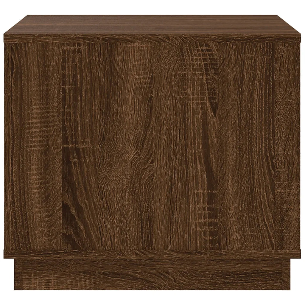 Tavolino da salotto | Tavolino da caff¨¨ | Tavolino da Soggiorno Rovere Marrone 51x50x44cm Legno Multistrato
