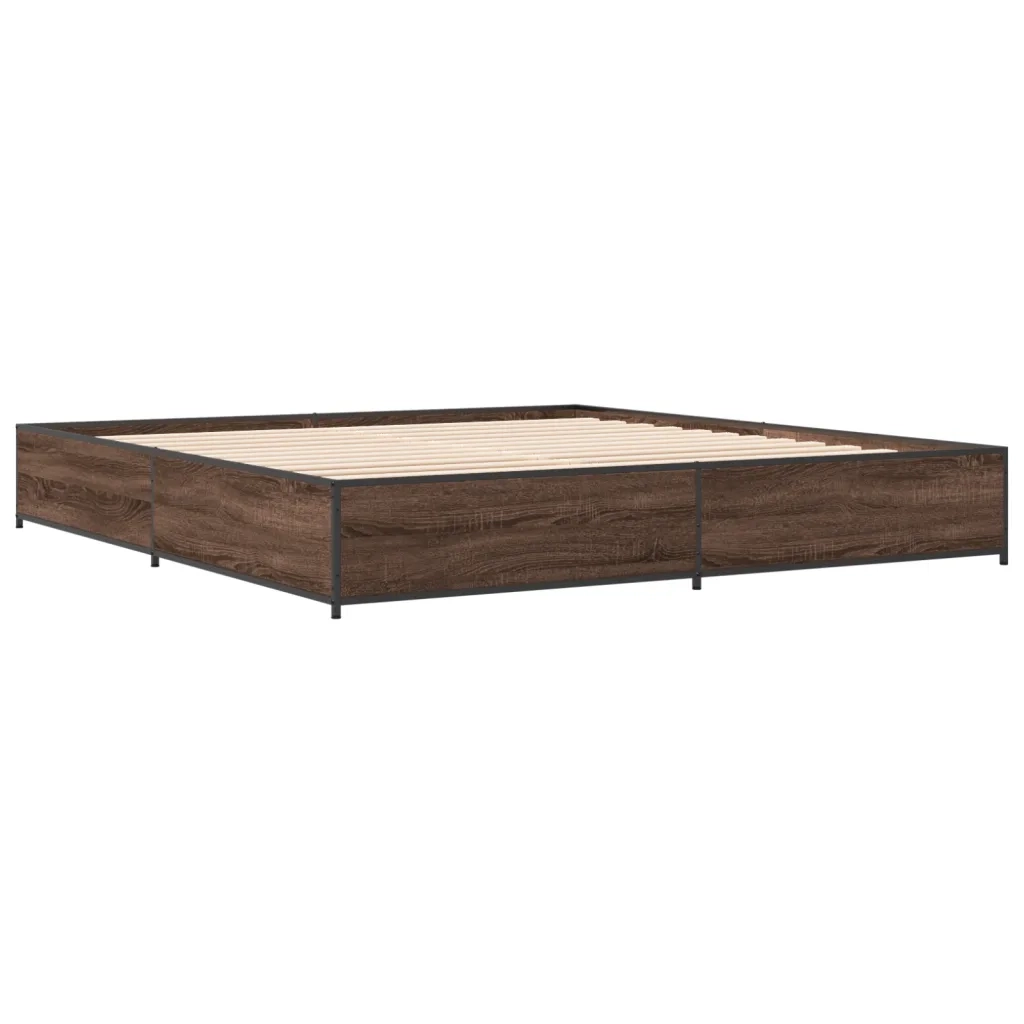 Giroletto Rovere Marrone 200x200cm in Legno Multistrato Metallo 3279826