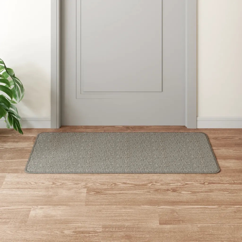 Tappeto del soggiorno | Tappeto Corsia Aspetto Sisal Argento 50x100 cm