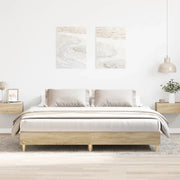 Giroletto senza Materasso Rovere Sonoma 180x200cm in Truciolato 3329023