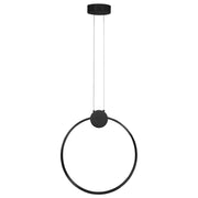 Lampada Da Soffitto Led App1395-cp Black 40cm