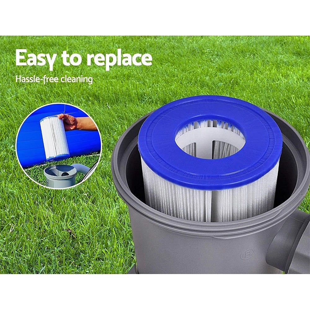 Trade Shop - Filtro Cartuccia Iii-a Di Ricambio Per Pompe Da 5.678l/h Pompa Per Piscina 58012 -