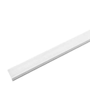 Trade Shop - 10pz Profilo In Alluminio Per Soffitto Con Copertura Bianca Opaca 2mt Striscia Led Al03 - Bianco