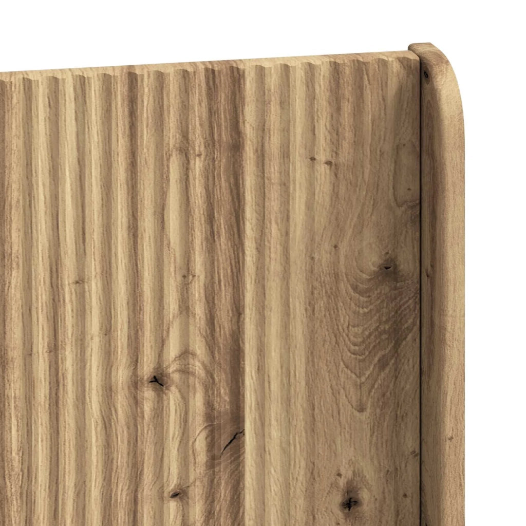 Struttura del letto con stoccaggio e testata Rovere Artigianale 3414258