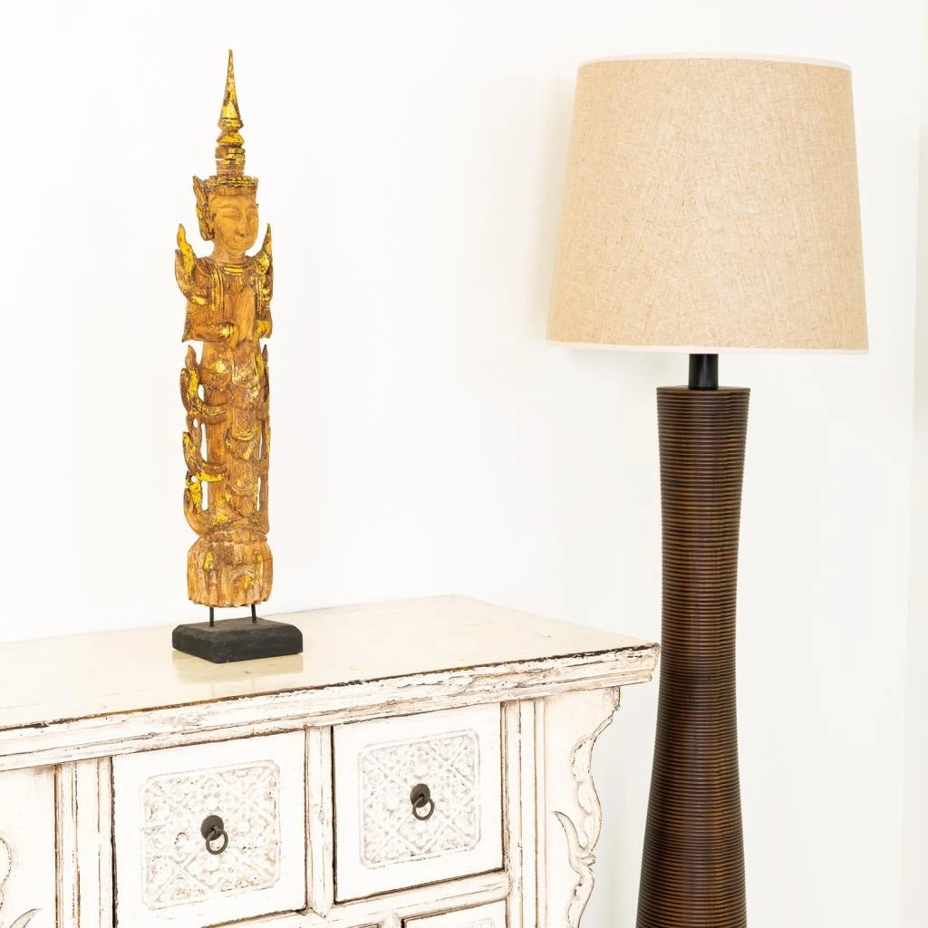 Figura decorativa di origine tailandese 12,5x7,5x76h