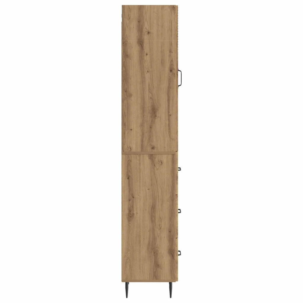 Set di armadi 2 pcs Rovere Artigianale 33 x 34,5 x 90 cm 3416654