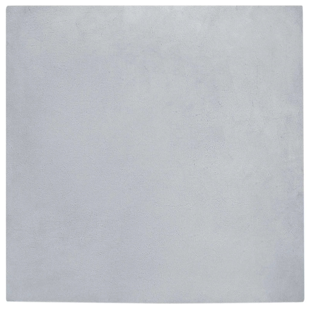 Tappeto antiscivolo in sintetica di coniglio OLITE Grigio