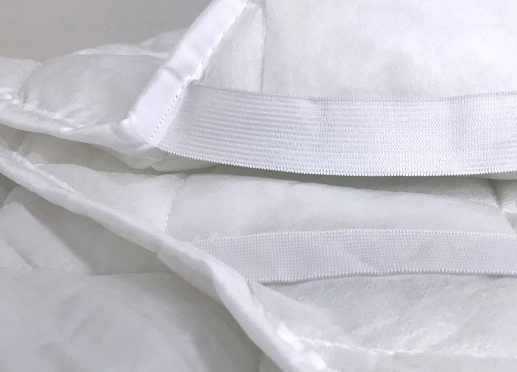 Coprirete Coprimaterasso Trapuntato Anallergico Con Elastici Agli Angoli Made Italy - Singolo - Coprirete