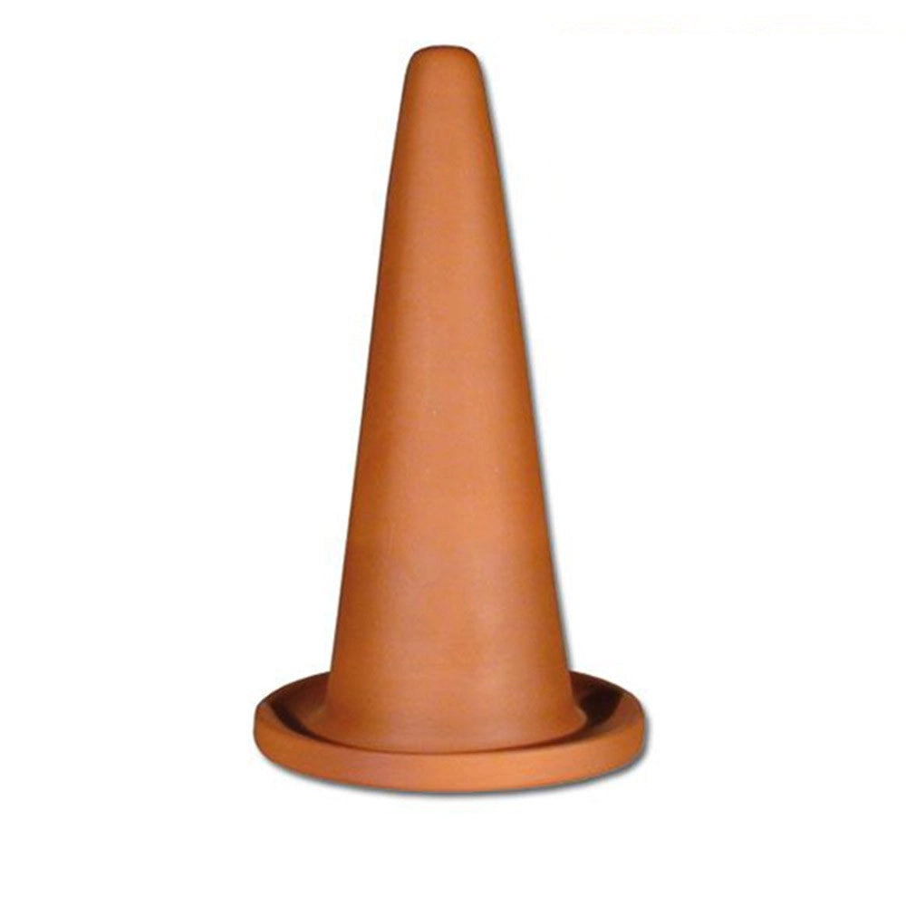 Cono per Discus in Terracotta Large - Misure Base 15x30H cm - Cod. RB-26171