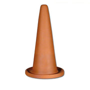 Cono per Discus in Terracotta Large - Misure Base 15x30H cm - Cod. RB-26171