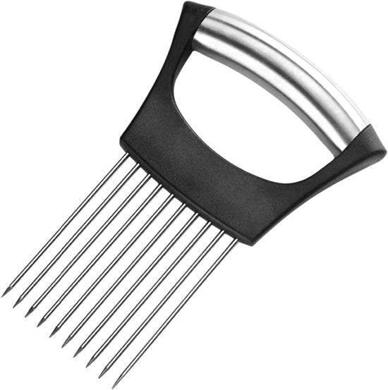 Taglierino d'Aglio - Otrete in Acciaio Inox - Aiuto per Tagliare Uova, Carne, Verdure, Frutta, Patate