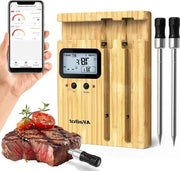 Termometro di carne Termometro di carne intelligente - 2 sonde - Bluetooth - Forno a microonde grill