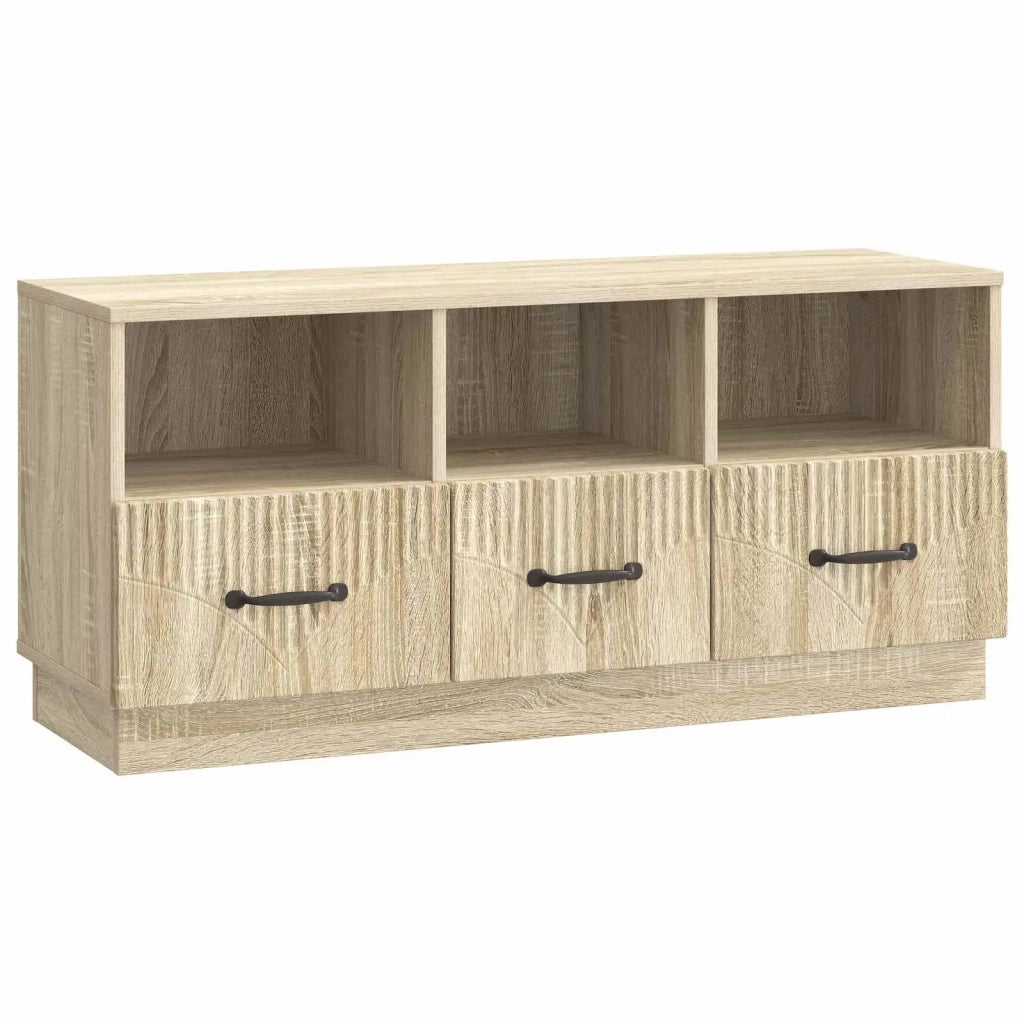 Mobile TV Rovere Sonoma 102 x 34,5 x 47 cm Legno ingegnerizzato 895367