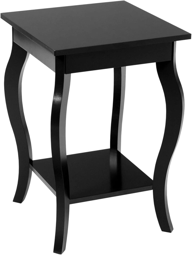 Set di 2 Comodini Camera da Letto, Comodini Piccoli in Legno, Tavolino Lato Moderno per Soggiorno, Marrone, 40 x 40 x 60 cm (L x P x A) (Marrone x 2)