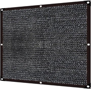 Ombrello per brodo - copertura quadrata per piante - nero - 2 x 1 metro