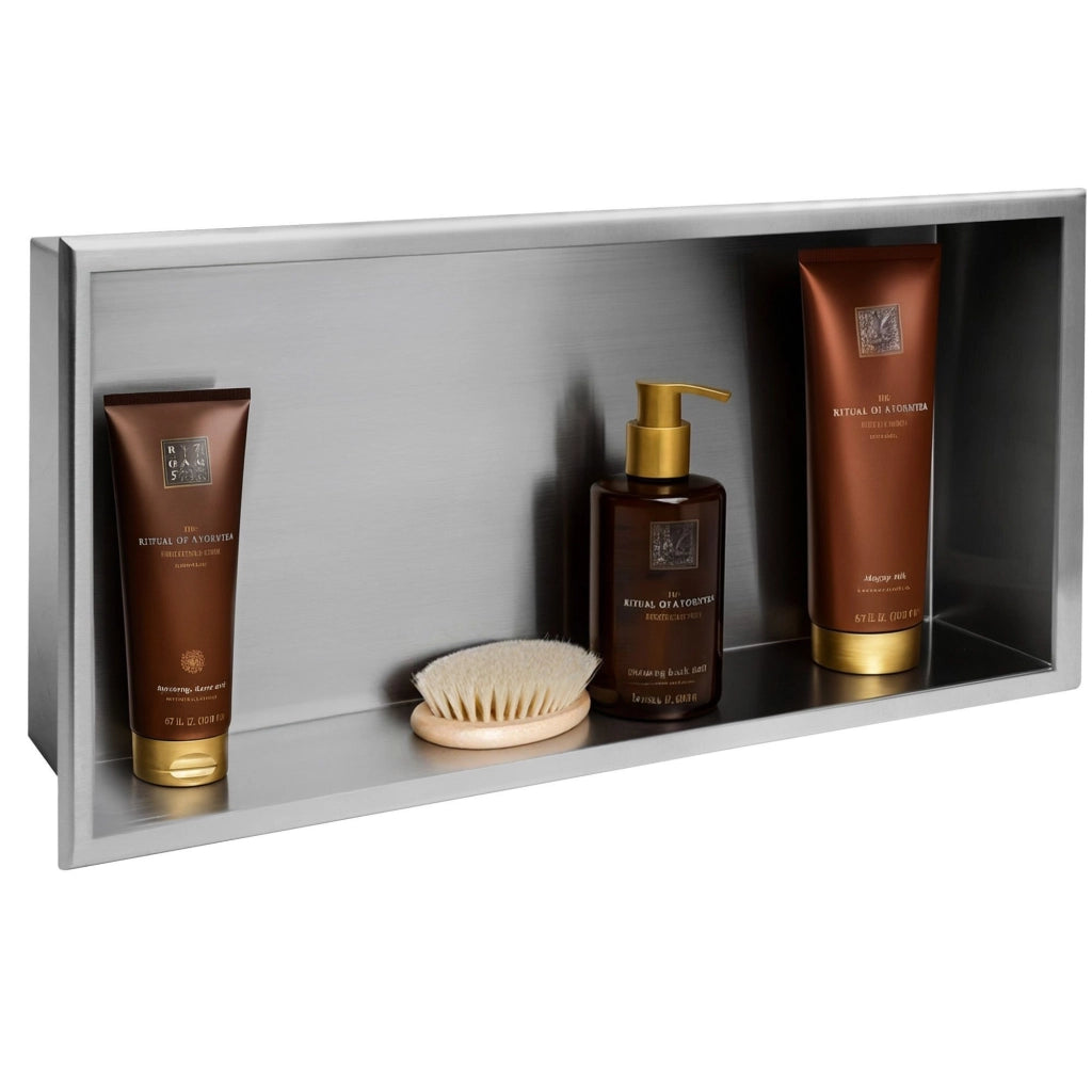 Mensola Bagno 30x60 Steel Brush