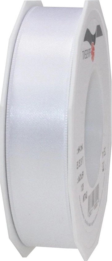 Tubo di laccatura a poliestere bianco 25 m rotolo 25 mm - Decorazioni per feste e materiali di imballo