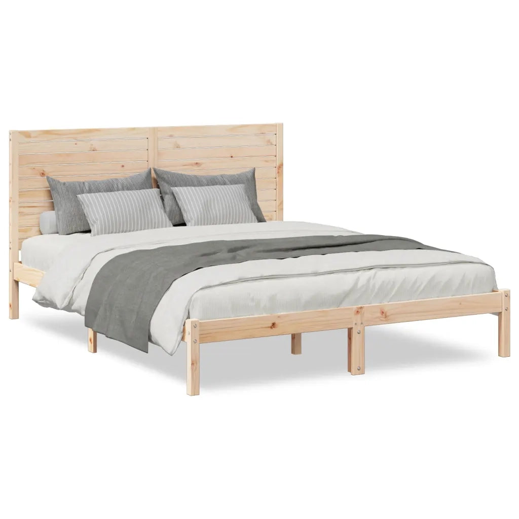 Giroletto Extra Lungo senza Materasso 140x220 cm Legno Massello