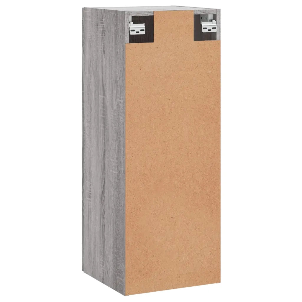 Mobile a Parete Grigio Sonoma 34,5x34x90 cm 828882