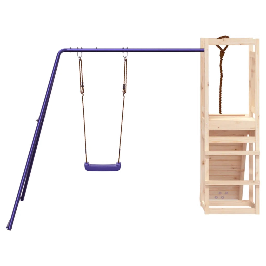 Set da Gioco da Esterno in Legno Massello di Pino 3155948