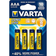 PILE 'LONGLIFE' MINISTILO Blister 4 Pezzi - 10 confezioni- VARTA