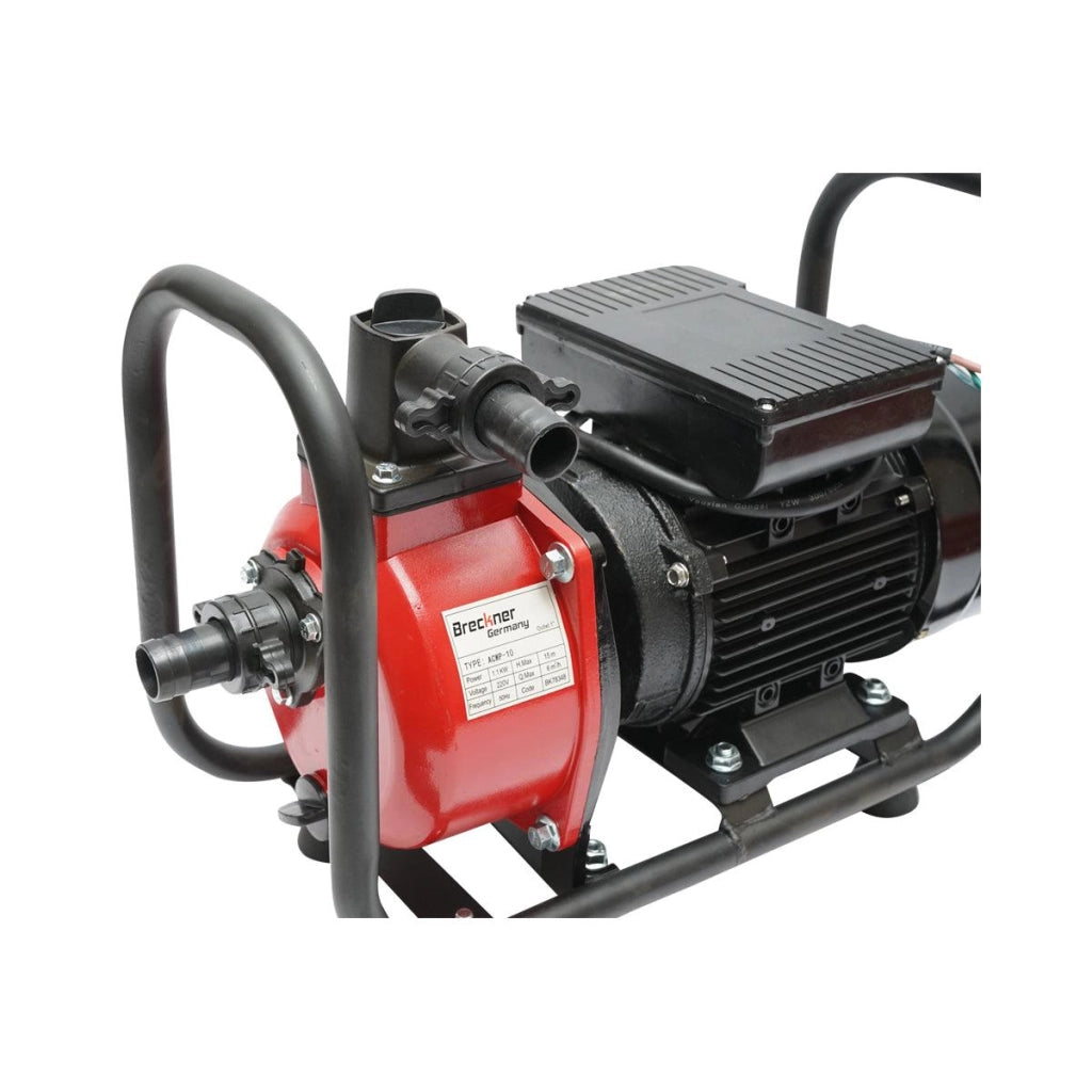 Pompa Acqua Autoadescante Elettropompa Periferica, 1,1 kW, 6 m³/h, 15 m Altezza Massima, 220 V, Ingresso/Uscita 1" (25 mm)