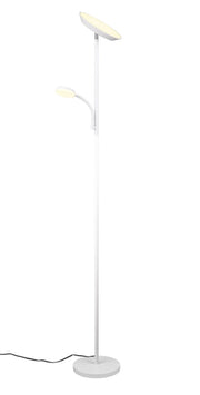 Lampada da terra SPECTER bianca CCT LED con lettura