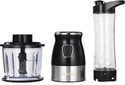 Multifunzionale Tritatore - Mini Tritatore - Grinder Portatile - Molitore di Carne - Chopper - Design Compatto - 800 ML - 600 ML - 100 ML