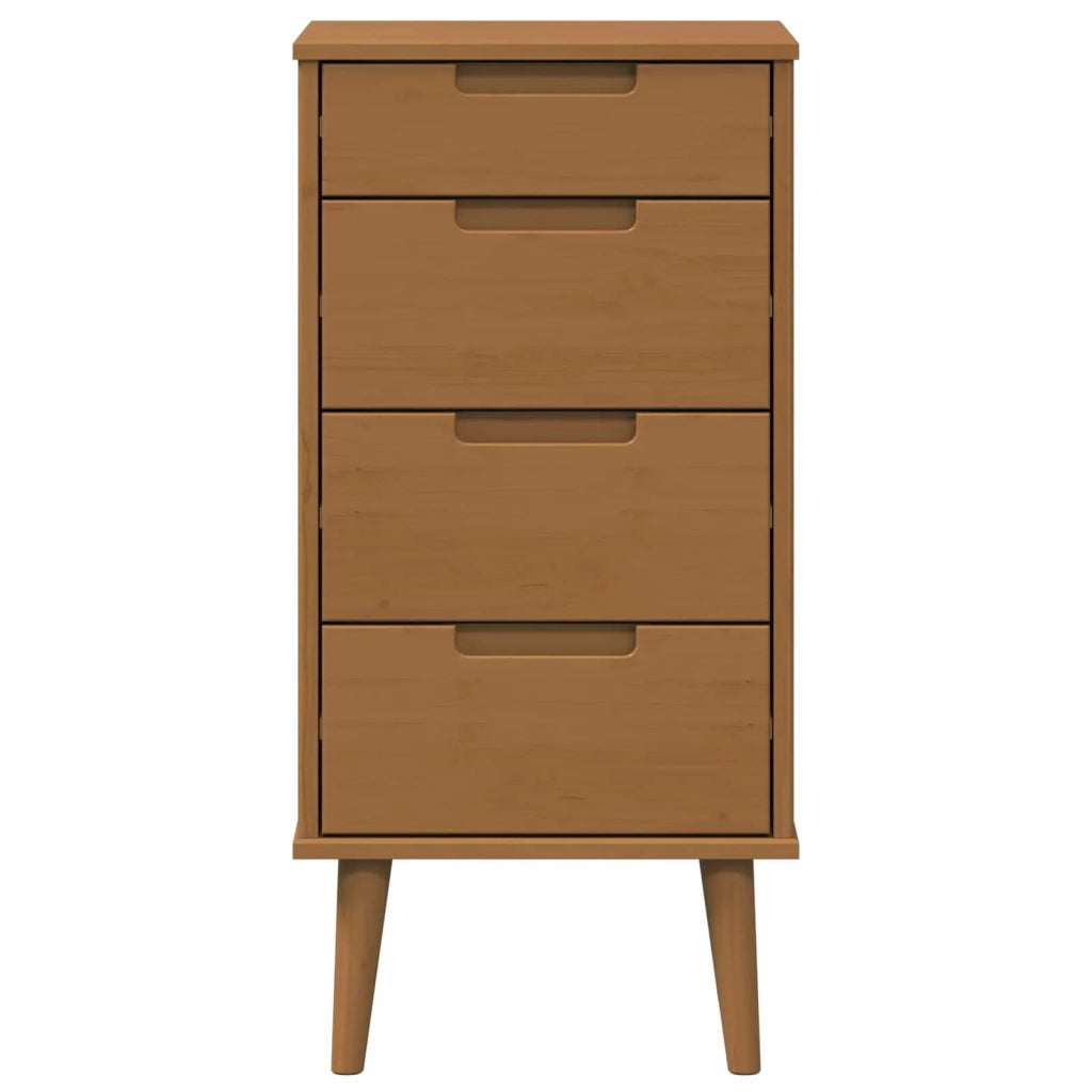 Cassettiera MOLDE Caramello 40 x 35 x 82 cm 42020934