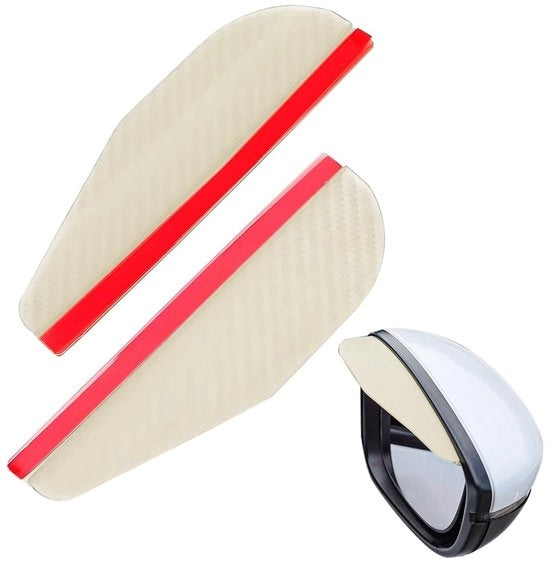 Regolatori di Velocità Universali - 2 Pezzi - Impermeabili - Specchietto Retrovisore - Fibra di Carbonio - Blocca Pioggia/Neve - Copertura Specchietto