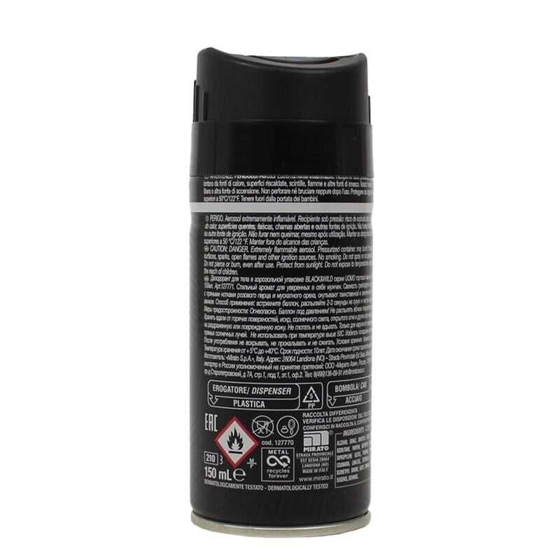 SET 3 PZ MALIZIA DEO UOMO 150ML WILD