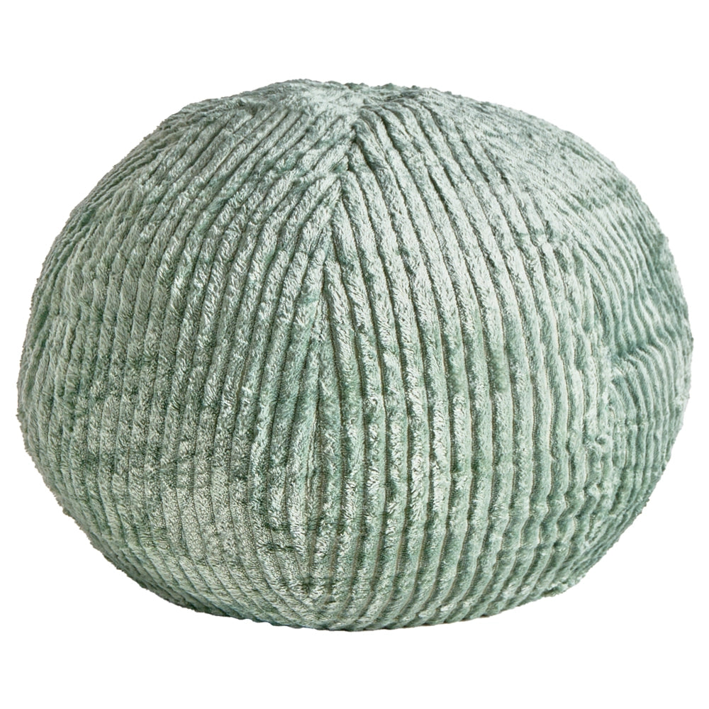 Set di 2 cuscini decorativi in velluto a coste verde 45 x 45 cm x 30 cm Accessori decorativi Boho Camera da letto Soggiorno